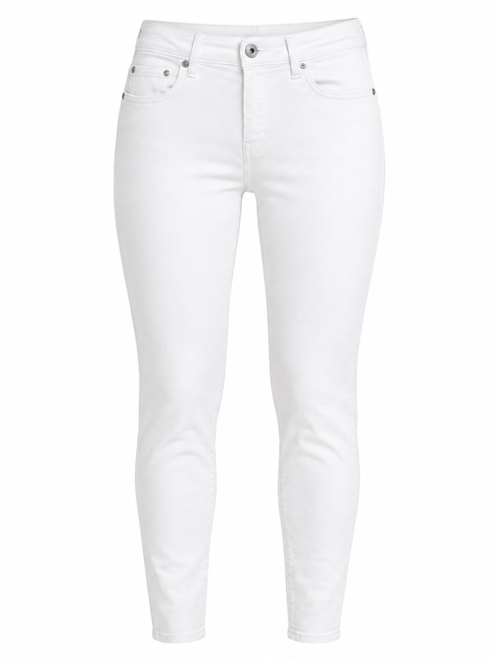 Dollhouse Y2K Low Rise White Skinny Jeans Size 7 Stretch Denim